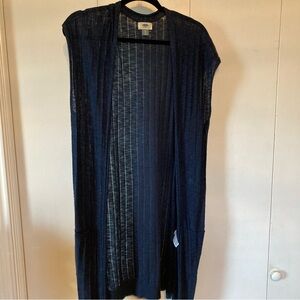 Old Navy sleeveless duster